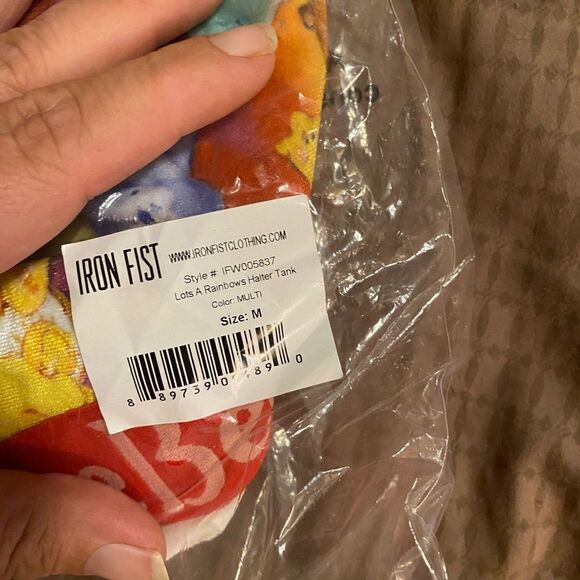 𝅺IRON fist halter top - Picture 4 of 5